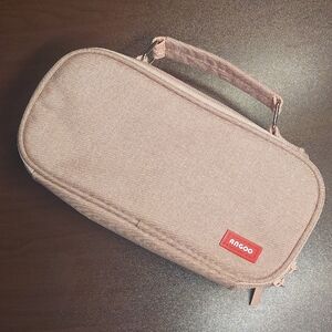 Angoo Beige Stationary Travel Case